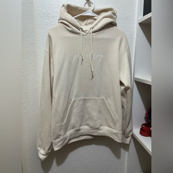 Tops - Jesus is king hoodie